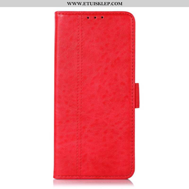 Etui Folio do OnePlus Nord 2 5G Subtelne Przeszycia